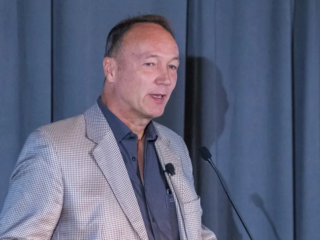 Guido Hülsmann at the 2024 Supporters Summit